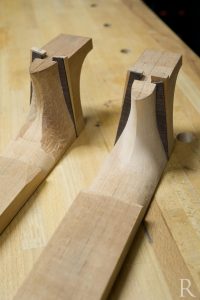 classical guitar heel shaping