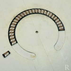 inlaying classical rosette