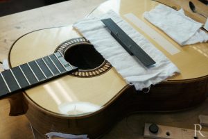 fitting guitar bridge