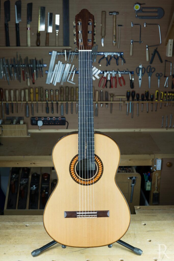 Cedar top handmade classical Ryan Gibson guitar